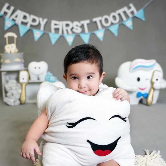 عکس اولین دندان در شهر آرا | عکاسی کودک مهناز