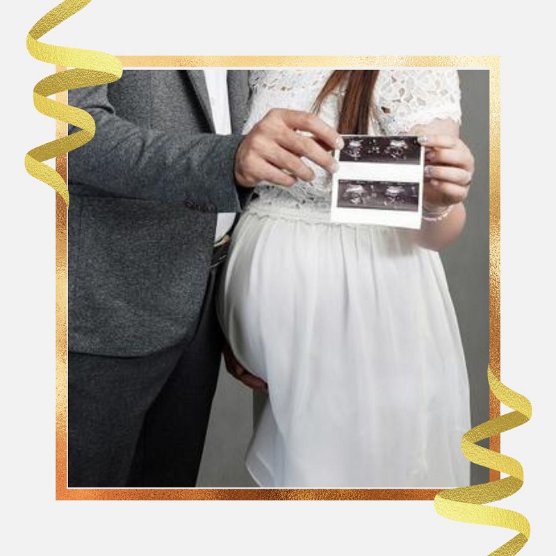 ایده عکس بارداری با عکس سونوگرافی جنین | عکاسی کودک مهناز